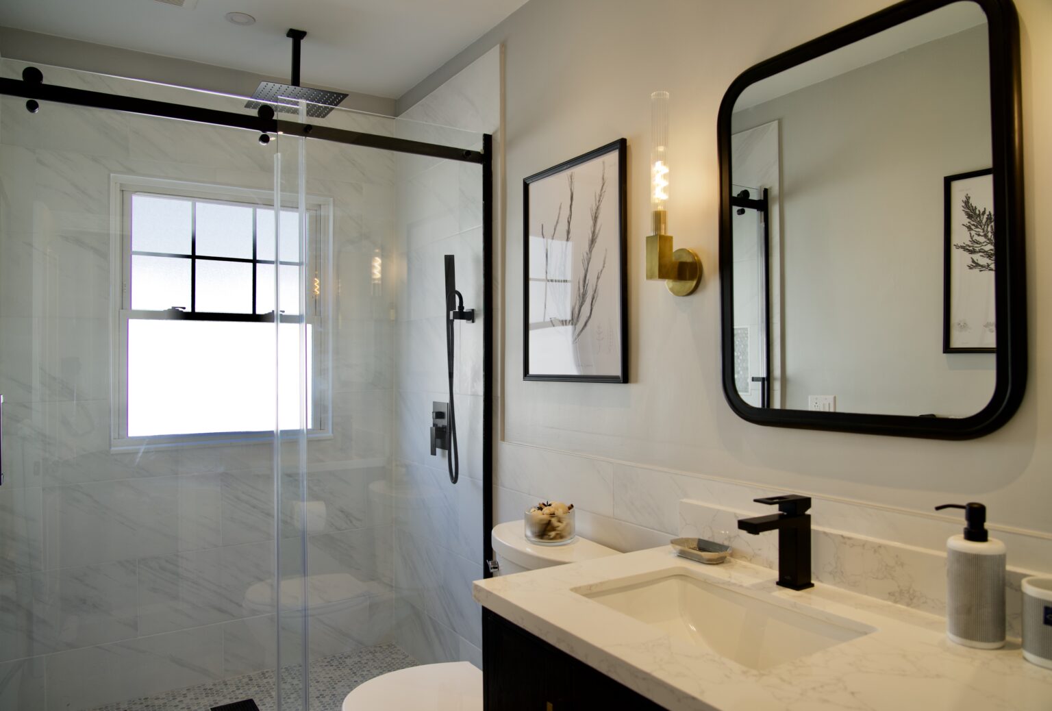 view of a bathroom after renovation