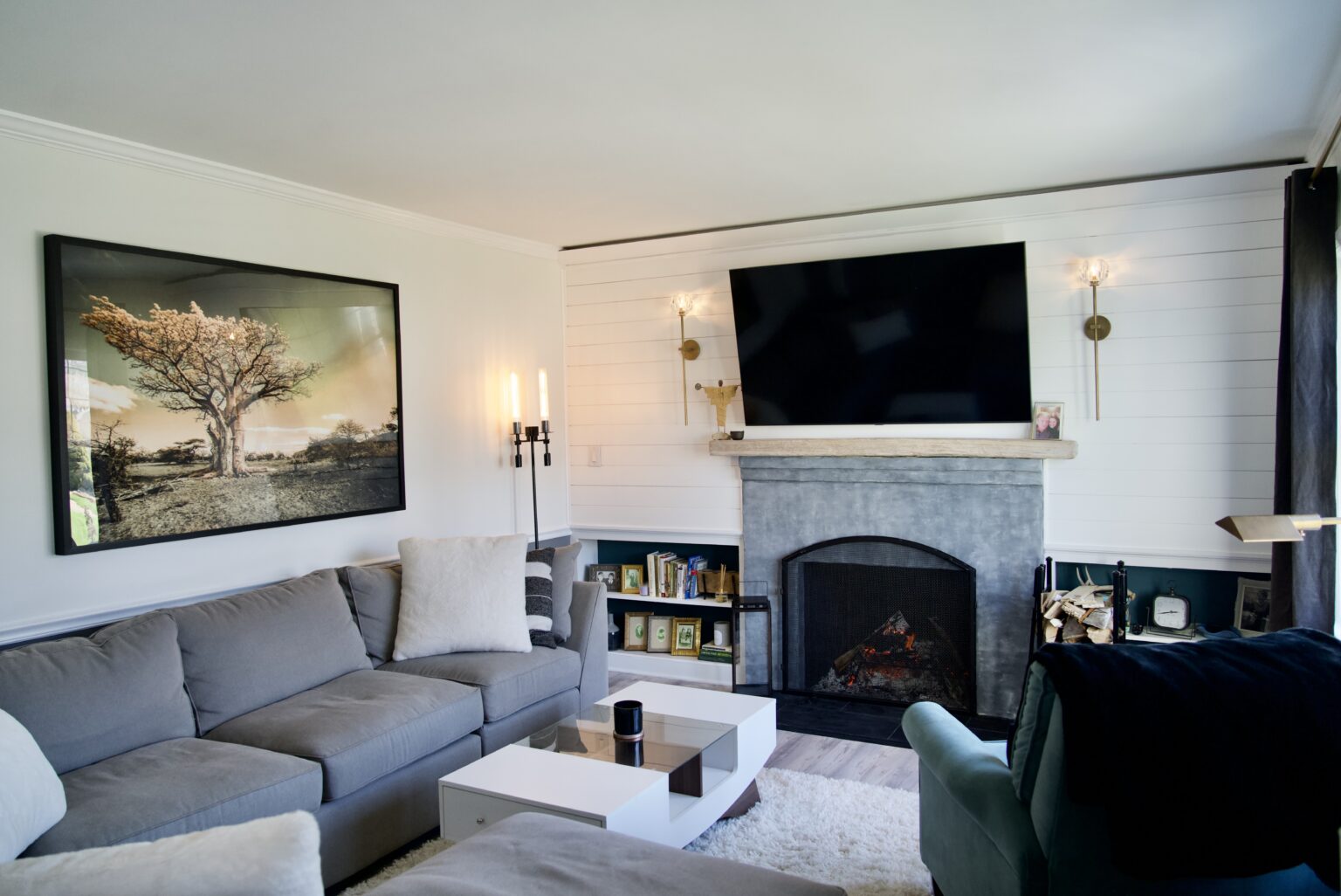 Sitting Room After Renovation Work